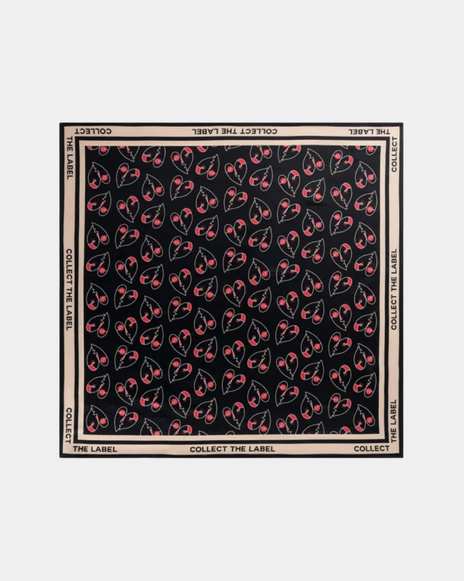 Heart Bandana Black (Sold Out)