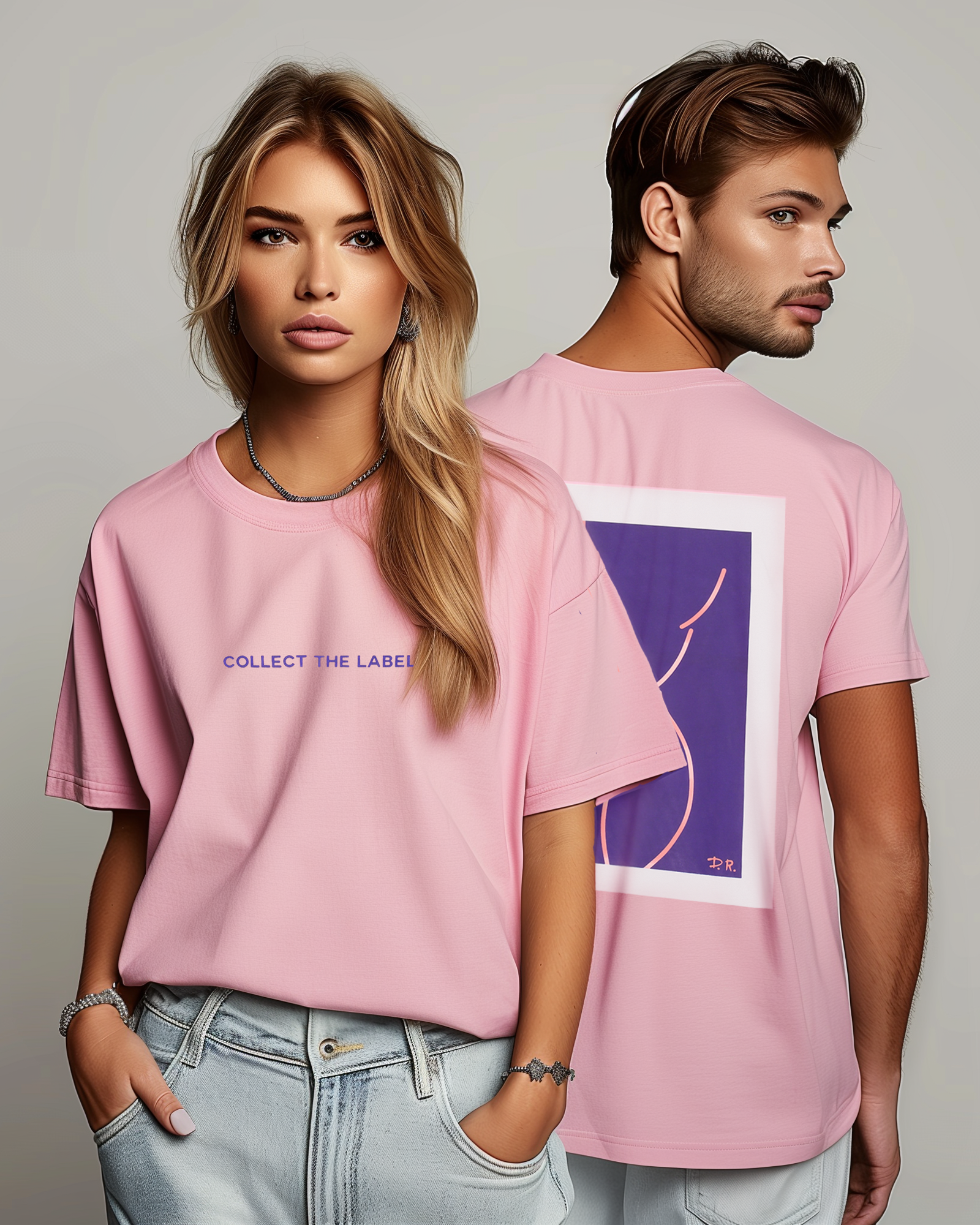 Aphrodite Oversized Tee Pink