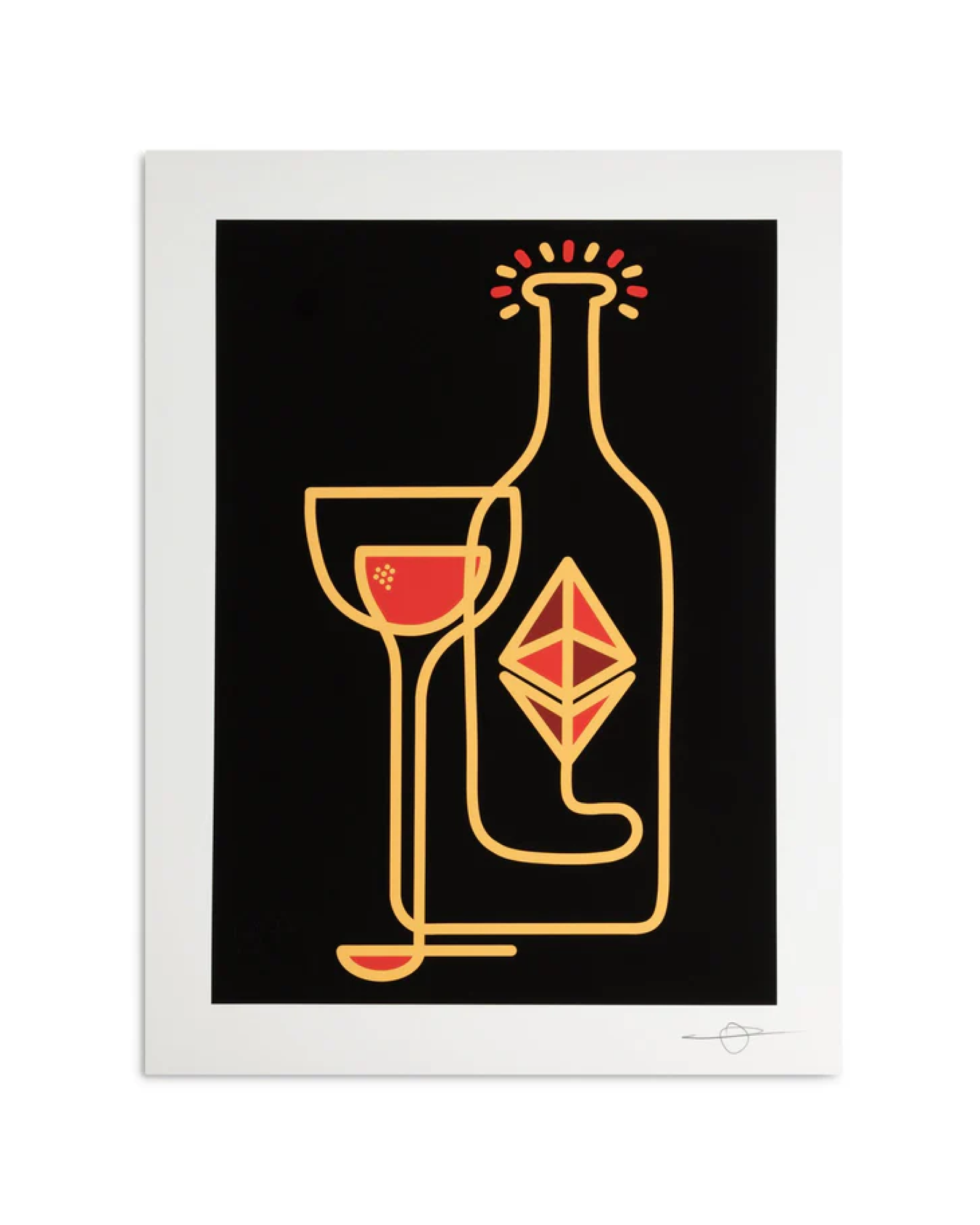 Art Print Winethereum