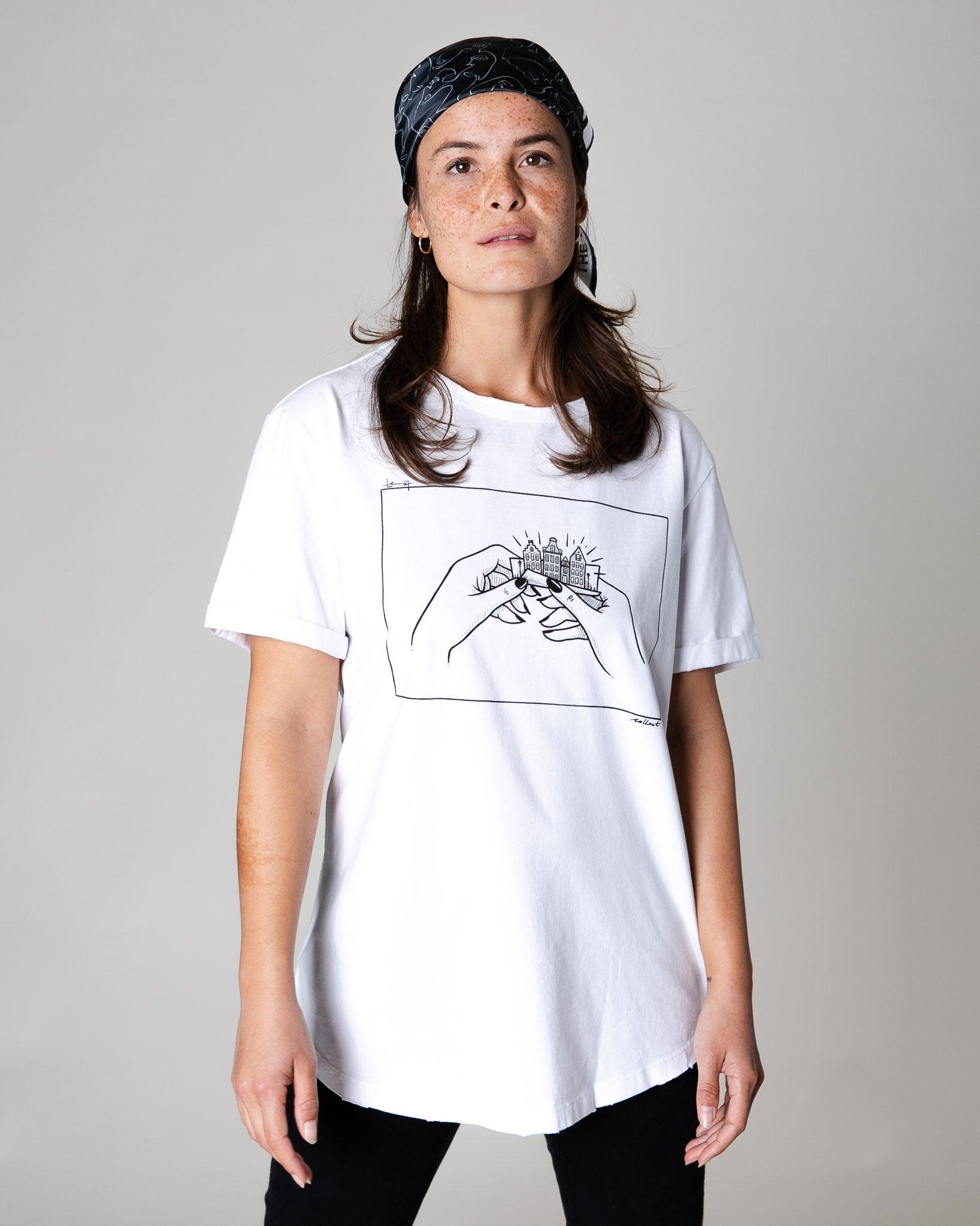 Amsterdam Tee White