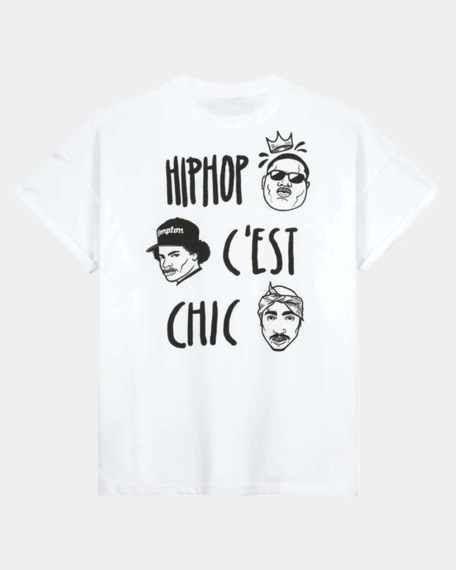 Hip Hop C'est Chic Oversized Tee