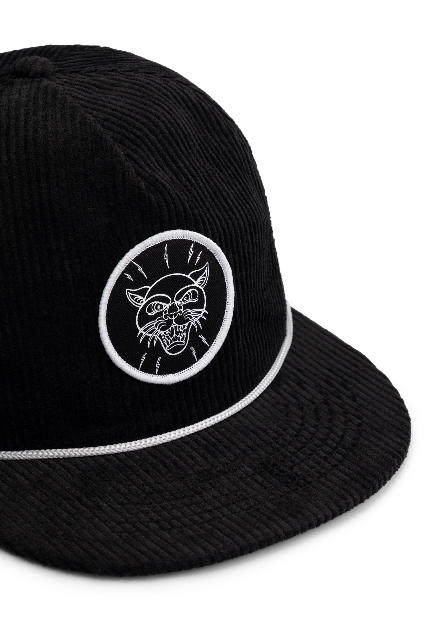 Panther Snapback Black