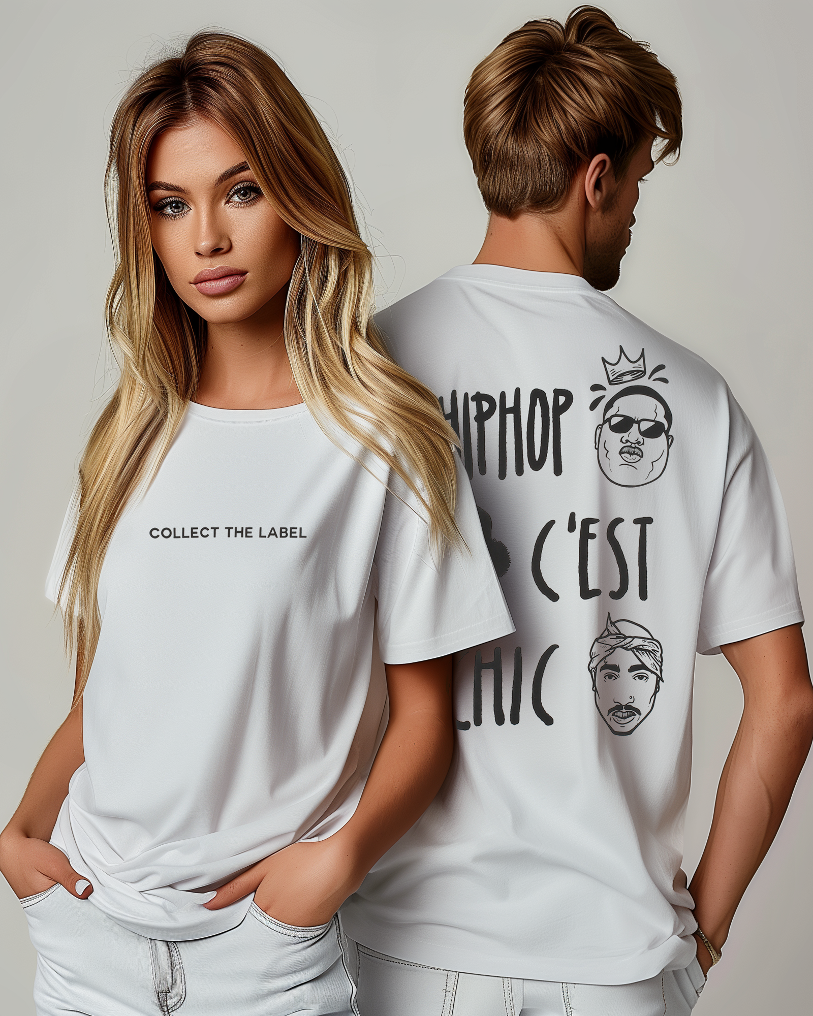 Hip Hop C'est Chic Oversized Tee